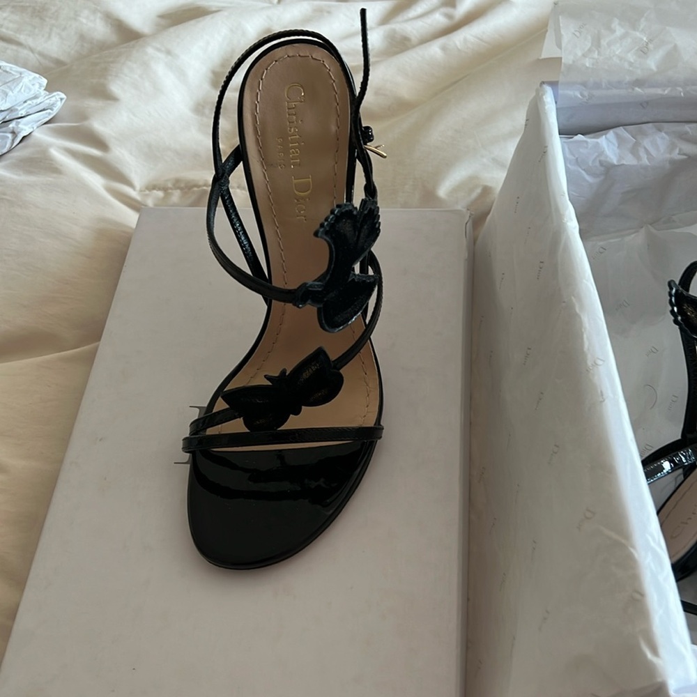 Black Dior shoes size 38.5
